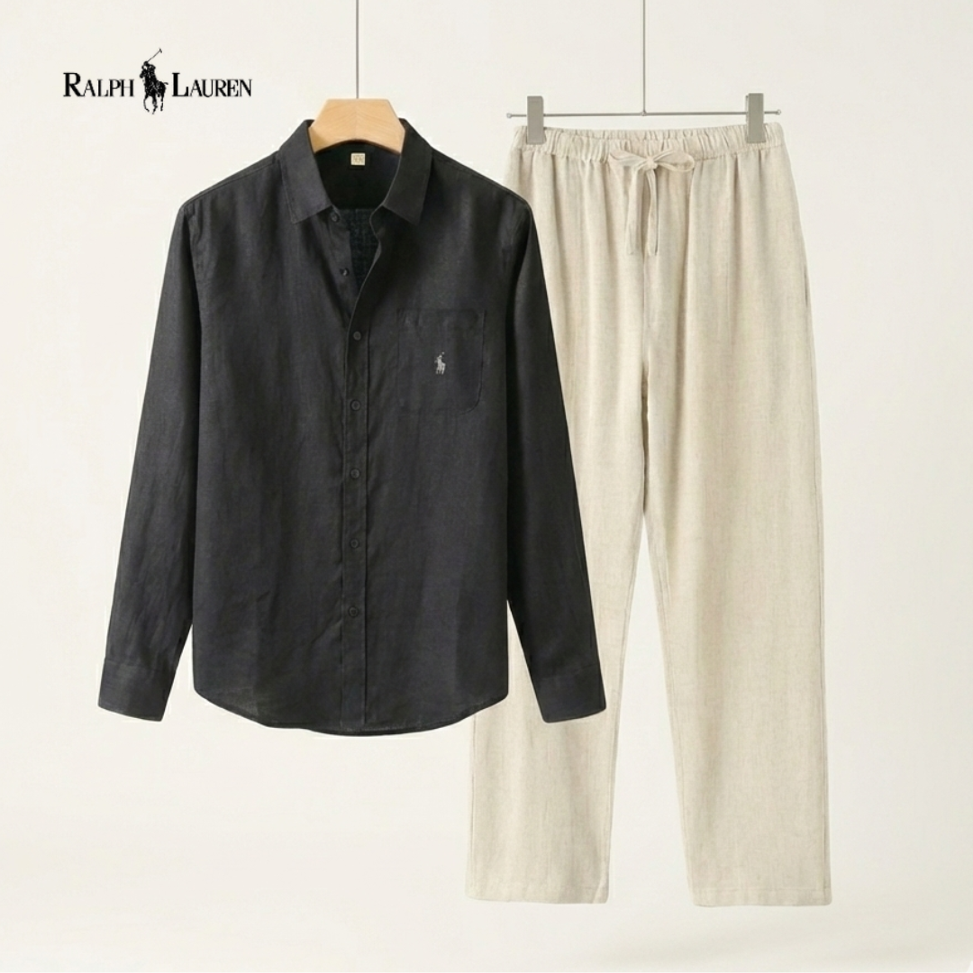 Conjunto de Lino Old Money - ᏒᎪᏞᏢᎻ ᏞᎪՍᏒЕΝ