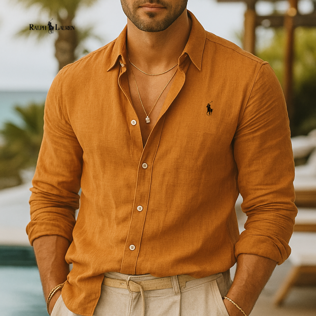 Camisa informal para hombre - ᏒᎪᏞᏢᎻ ᏞᎪՍᏒЕΝ