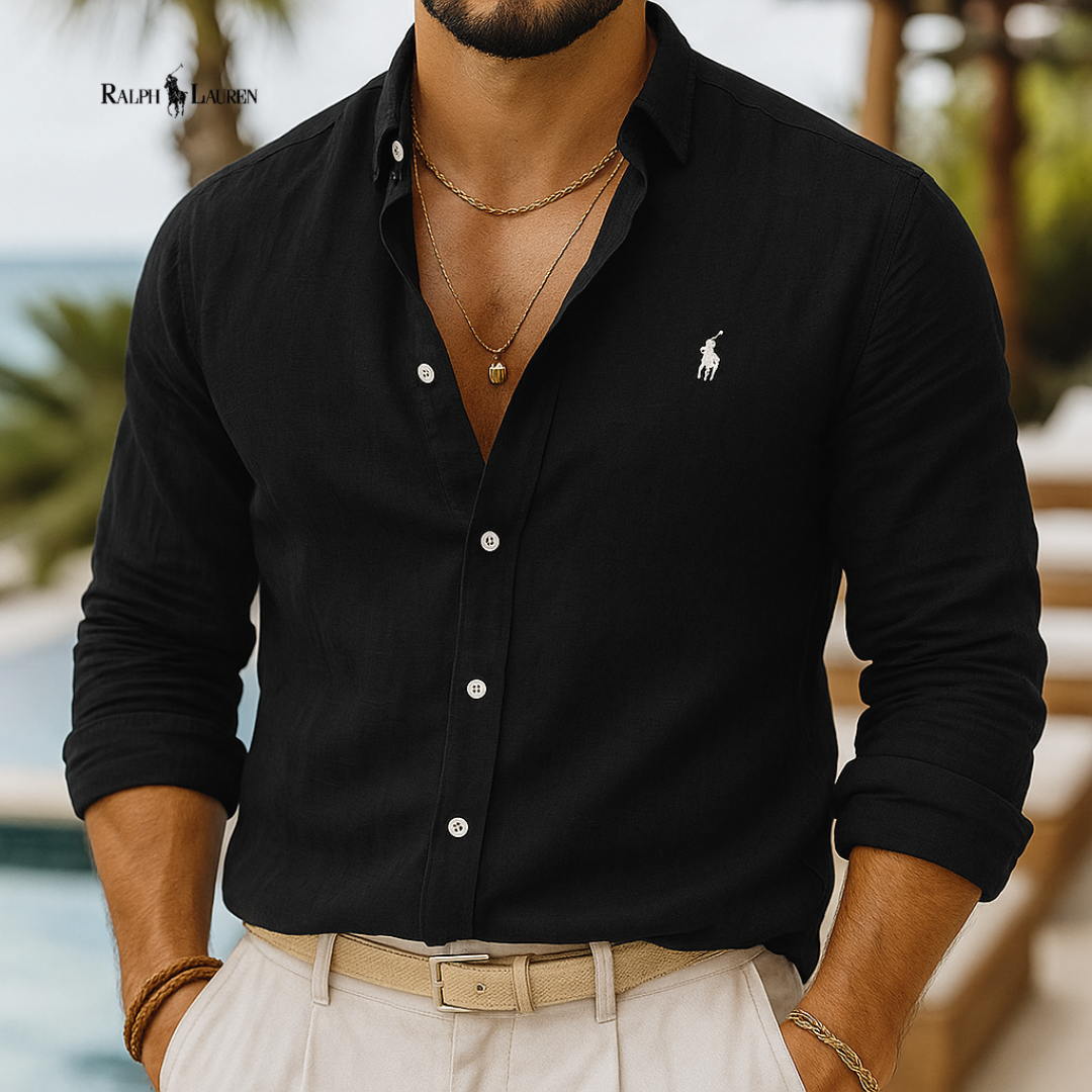 Camisa informal para hombre - ᏒᎪᏞᏢᎻ ᏞᎪՍᏒЕΝ