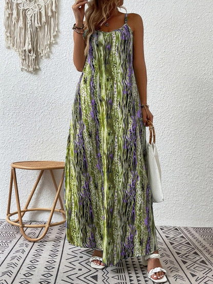 BohoCharm Vintage-Inspired Maxi Dress for Summer Elegance