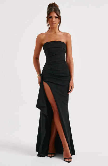 AriaGrace Women's Evening Dress with Elegant Slit