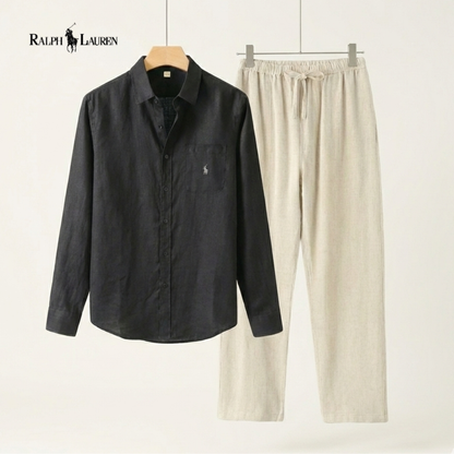 Conjunto de Lino Old Money - ᏒᎪᏞᏢᎻ ᏞᎪՍᏒЕΝ