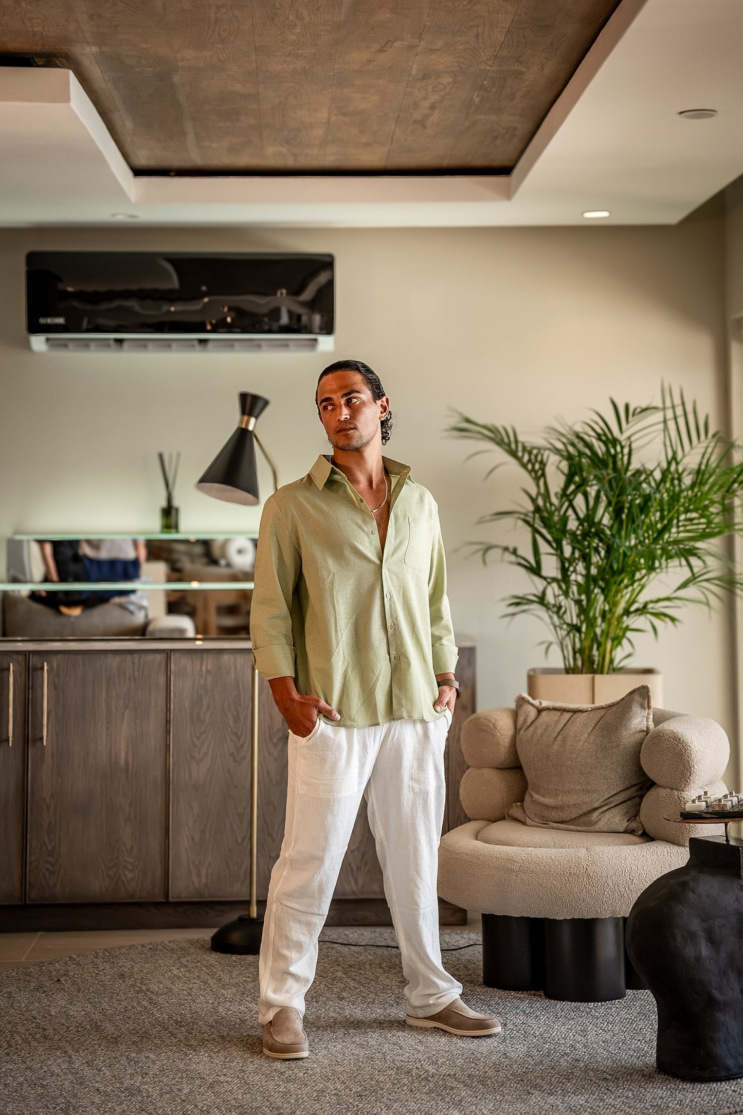 Combo de Lino Old Money (Manga Larga)