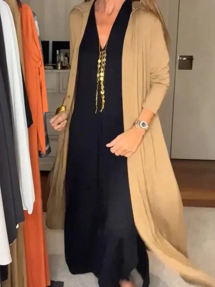 StyleSophisticate Luxurious Long Dress | Versatile Fashion and Colour Choices