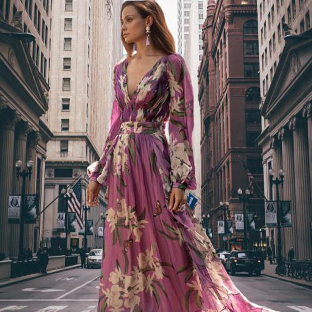 Elegance Allure Luxurious Long Dress for Women