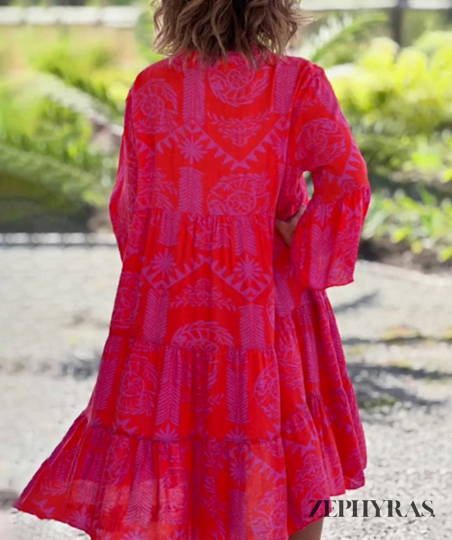 Floralisque Stylish Women's Summer Maxi Dress with Floral Print