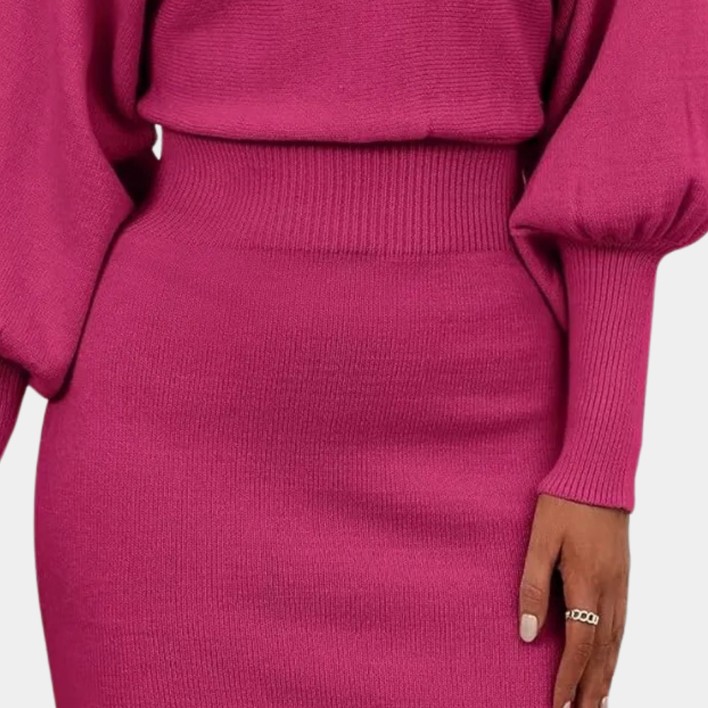 Isabella Couture Premium Fabric Dress with Timeless Elegance